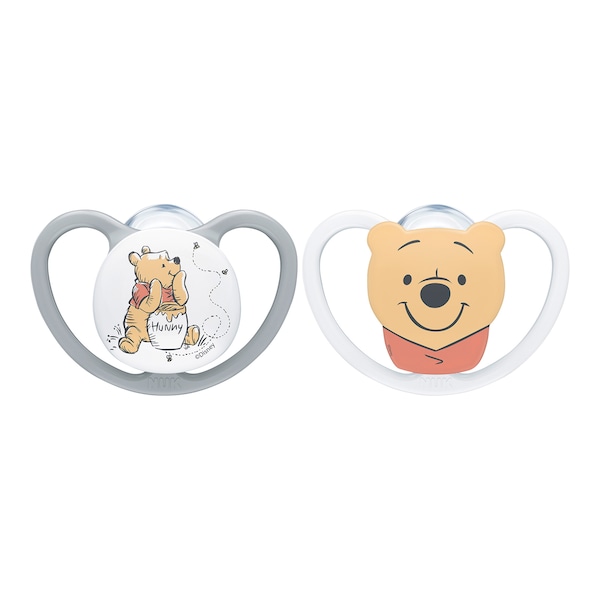 babywalz NUK - DISNEY WINNIE PUUH2er-Pack Schnuller Space 6-18M Exklusivangebot