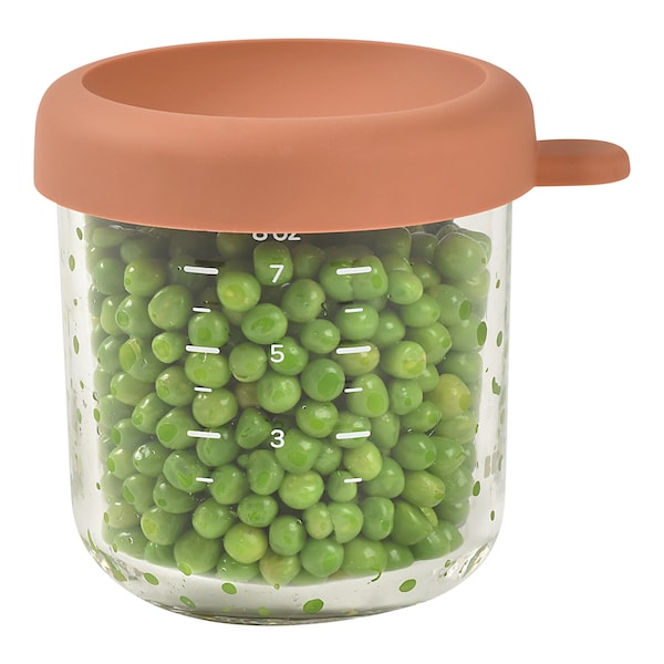 babywalz BeabaPortionsbehälter aus Glas rot Osterangebot