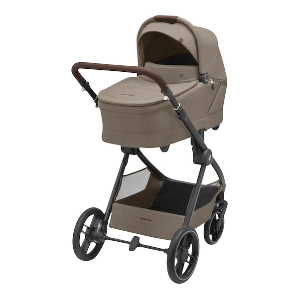 babywalz Maxi-CosiKombikinderwagen Oxford+ Travel-Set inkl. Babyschale Pebble 360 Pro 2 und Isofix-Basis FamilyFix 360 Pro twillic truffle Lagerräumung