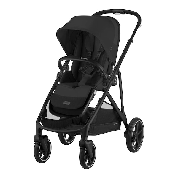 babywalz Cybex - GOLDKombikinderwagen Gazelle S black / moon black Exklusive Angebote