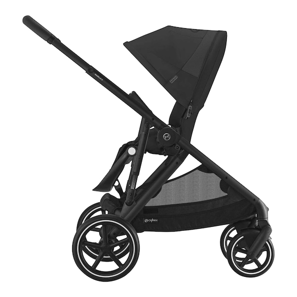 babywalz Cybex - GOLDKombikinderwagen Gazelle S black / moon black Exklusive Angebote