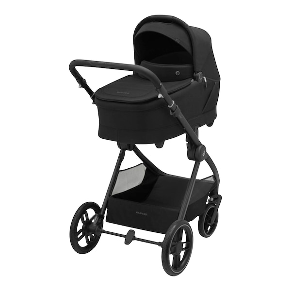 babywalz Maxi-CosiKombikinderwagen Oxford+ Travel-Set inkl. Babyschale Pebble 360 Pro 2 und Isofix-Basis FamilyFix 360 Pro twillic black Letzter Tag