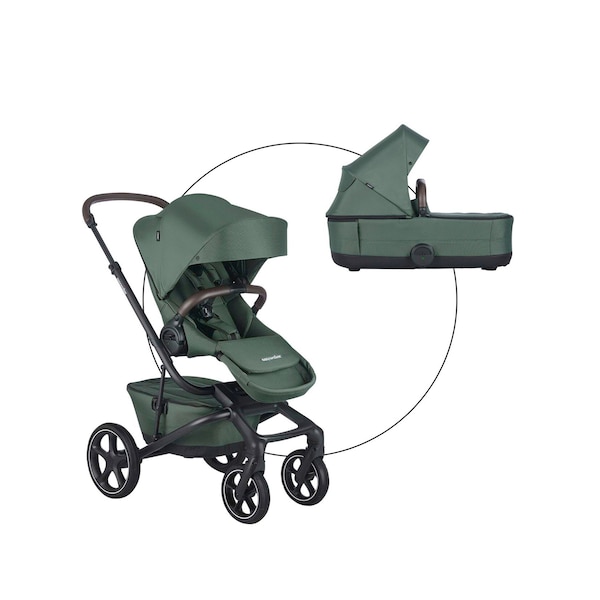 babywalz EasywalkerKombikinderwagen Jimmey Bundle pine green Bis zu 65% Rabatt