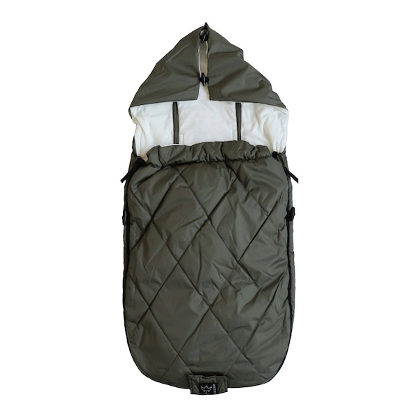 babywalz KaiserSommerfußsack RAINY khaki 50% Rabatt mit kostenlosem Versand