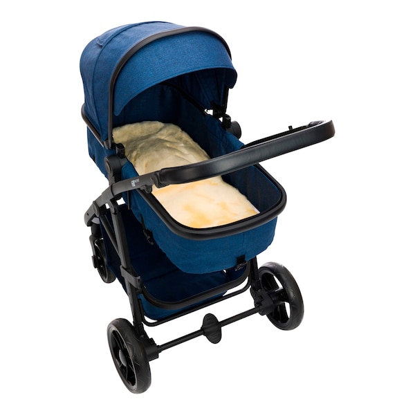 babywalz babycabLammfelleinlage für Kinderwagen Buggy Begrenzt auf 3 Tage