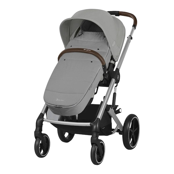 babywalz Cybex - GOLDFußsack grey Versandkostenfrei