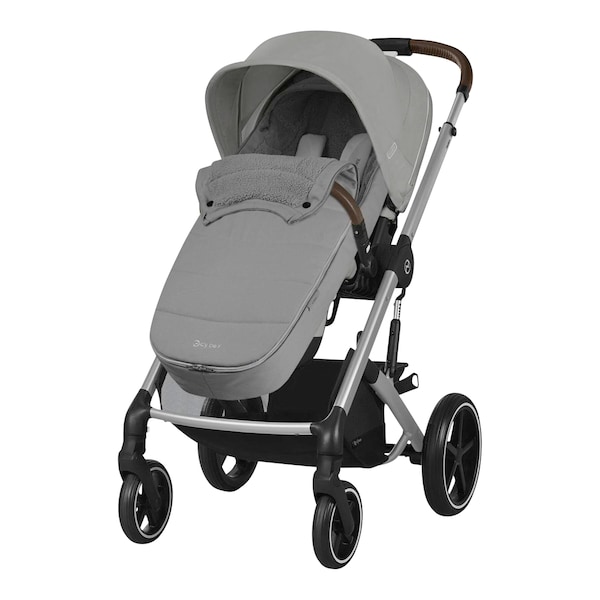 babywalz Cybex - GOLDFußsack grey Versandkostenfrei