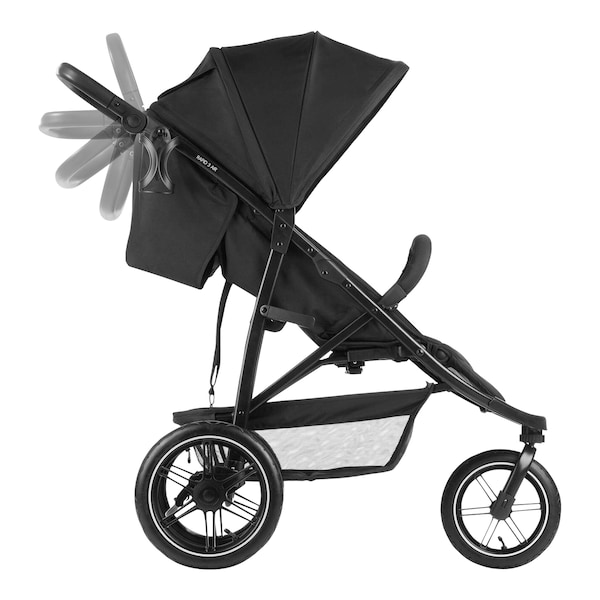 babywalz HauckBuggy Rapid 3 Air black Zeitlich begrenztes Angebot