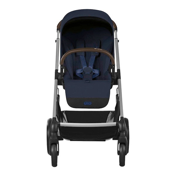 babywalz Cybex - GOLDKinderwagen BALIOS S LUX silver / ocean blue Große Rabatte