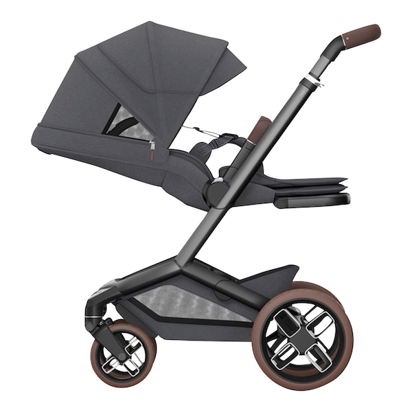 babywalz Maxi-Cosi - PremiumKinderwagen Fame twillic graphite Kostenlose Rückgabe