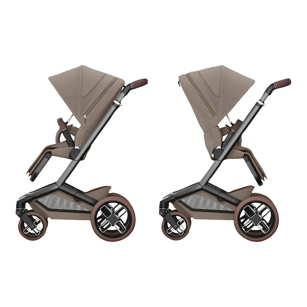 babywalz Maxi-Cosi - PremiumKinderwagen Fame twillic truffle Begrenzte Freigabe