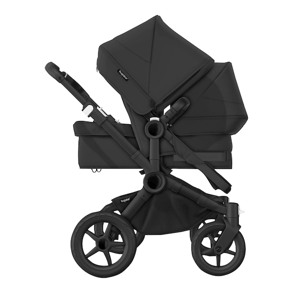 babywalz Bugaboo - DONKEY 5Geschwisterwagen Bundle Duo black / midnight black Günstig kaufen