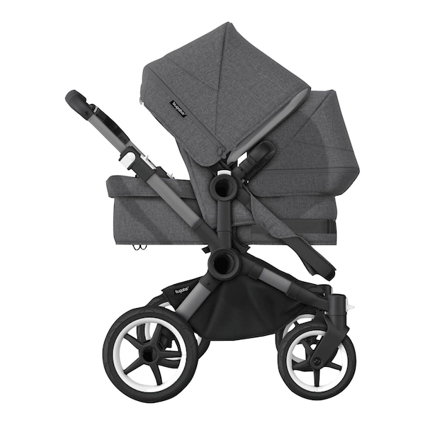 babywalz Bugaboo - DONKEY 5Geschwisterwagen Bundle Duo graphite / grey melange Online Shopping