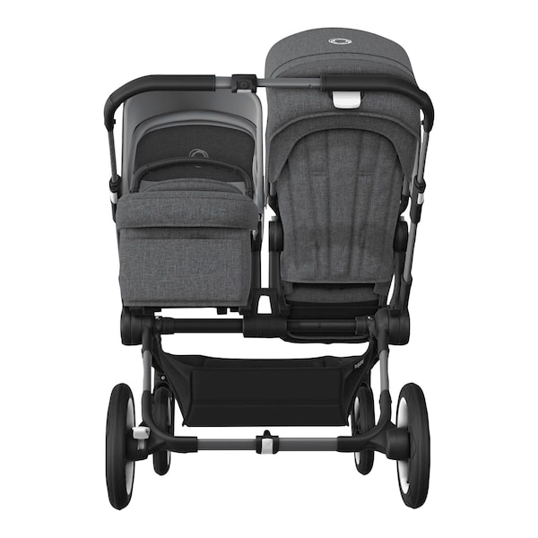 babywalz Bugaboo - DONKEY 5Geschwisterwagen Bundle Duo graphite / grey melange Online Shopping