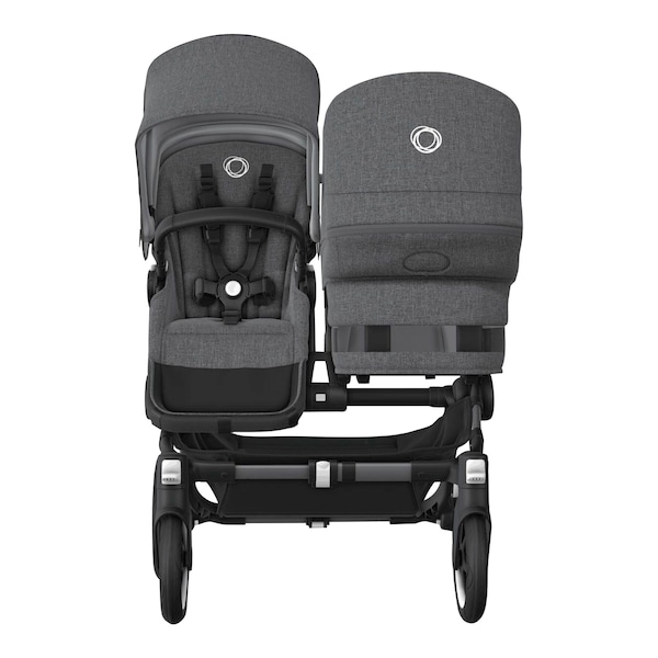 babywalz Bugaboo - DONKEY 5Geschwisterwagen Bundle Duo graphite / grey melange Online Shopping