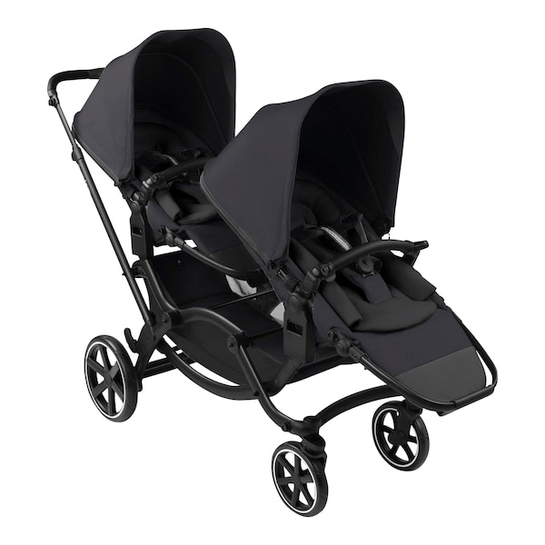 babywalz ABC DesignZwillingswagen Zoom 2 coal Exklusivangebot