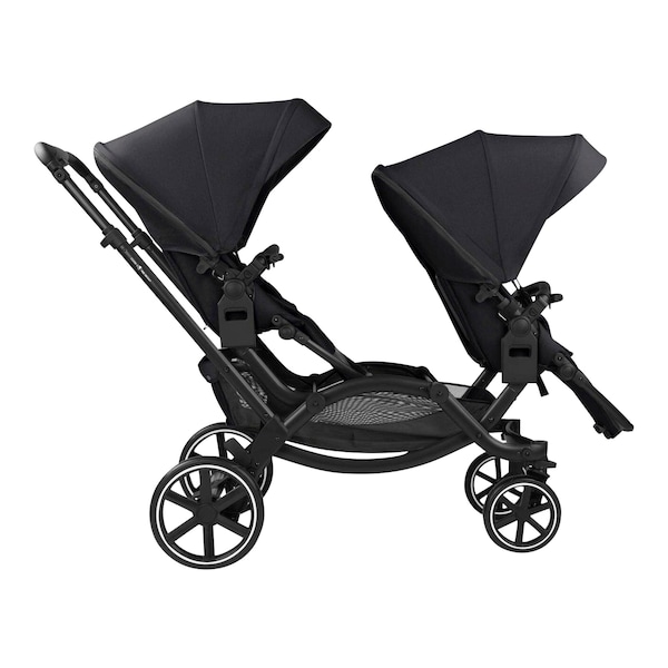 babywalz ABC DesignZwillingswagen Zoom 2 coal Exklusivangebot