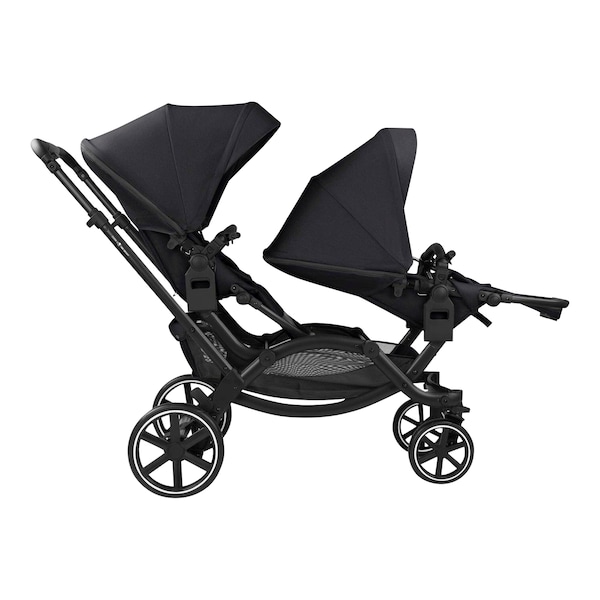 babywalz ABC DesignZwillingswagen Zoom 2 coal Exklusivangebot