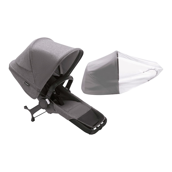 babywalz Bugaboo - DONKEY 5Duo-Erweiterungsset komplett grey melange Online Outlet