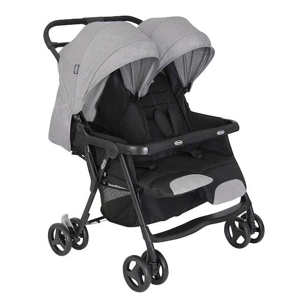 babywalz GracoGeschwisterwagen Duorider steeple gray Große Rabatte