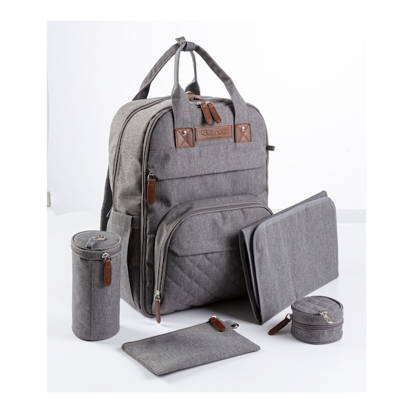 babywalz 2heartsWickelrucksack Functional grau Verkauf