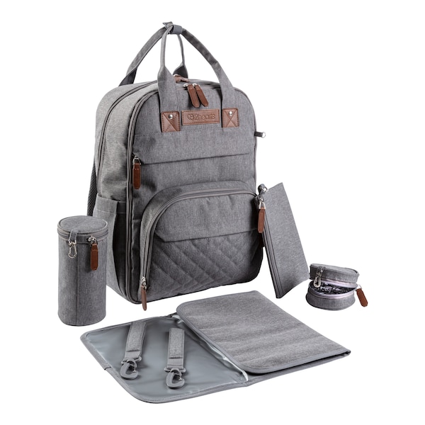 babywalz 2heartsWickelrucksack Functional grau Verkauf