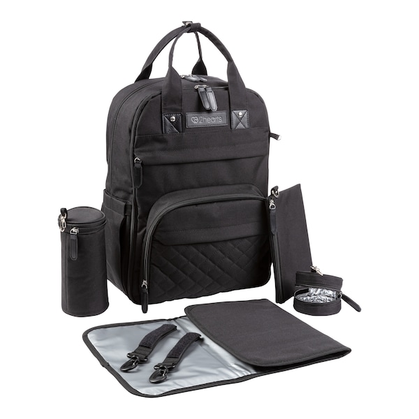 babywalz 2heartsWickelrucksack Functional schwarz im Angebot