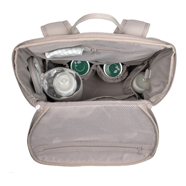 babywalz Lässig - GREEN LABELSlender Up Wickelrucksack taupe Fabrikverkauf