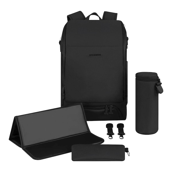 babywalz ABC DesignWickelrucksack Active coal Lagerräumung
