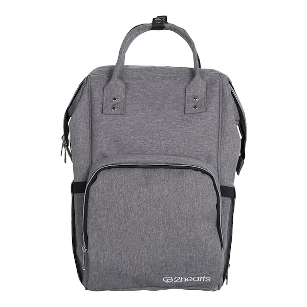 babywalz 2heartsWickelrucksack grau melange Heißer Verkauf