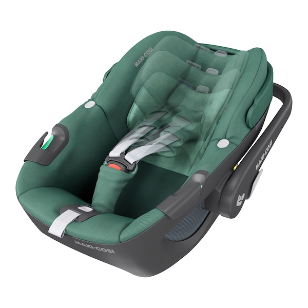 babywalz Maxi-CosiBabyschale Pebble 360 inkl. Kindersitz Pearl 360 und Isofix-Basis FamilyFix 360 essential green Sonderangebot der Fabrik