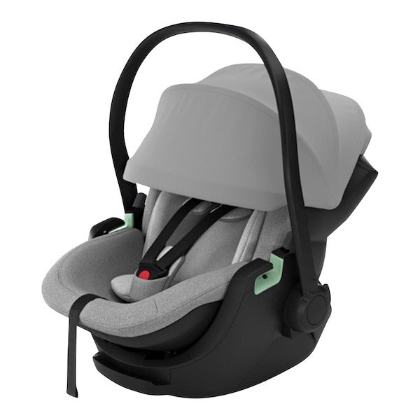 babywalz ThuleBabyschale Maple inkl. Isofix Basis Alfi light grey Vierteljährliche Förderung