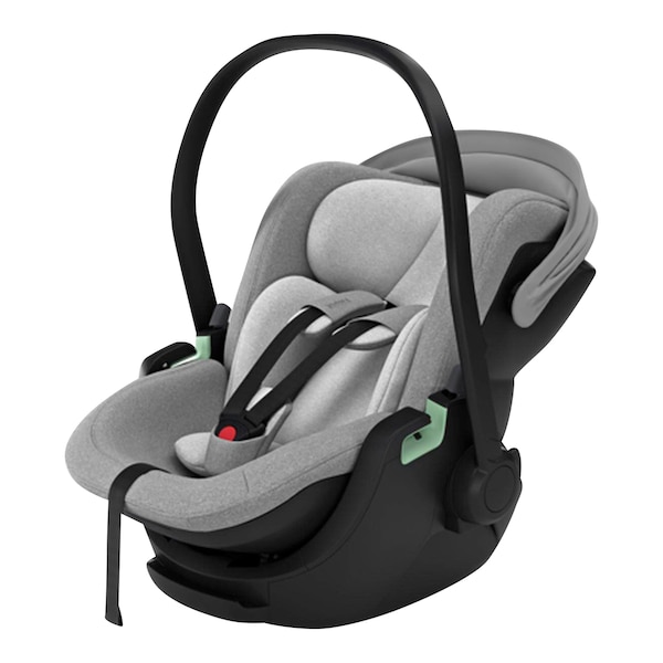babywalz ThuleBabyschale Maple inkl. Isofix Basis Alfi light grey Vierteljährliche Förderung