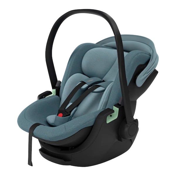 babywalz ThuleBabyschale Maple inkl. Isofix Basis Alfi mid blue Clearance-Verkauf