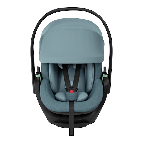 babywalz ThuleBabyschale Maple inkl. Isofix Basis Alfi mid blue Clearance-Verkauf