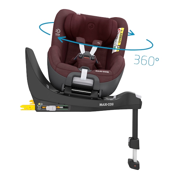 babywalz Maxi-CosiKindersitz Pearl 360 i-Size auth red im Angebot