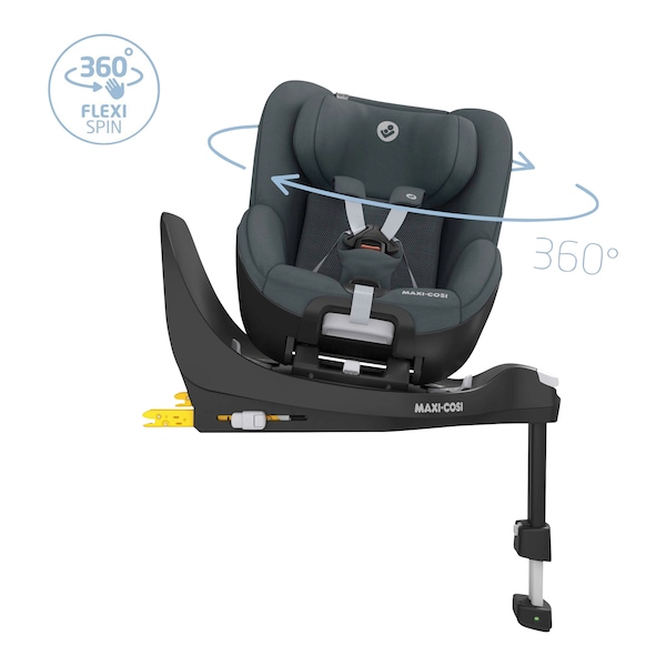 babywalz Maxi-CosiKindersitz Pearl 360 i-Size authentic graphite Fabrikverkauf