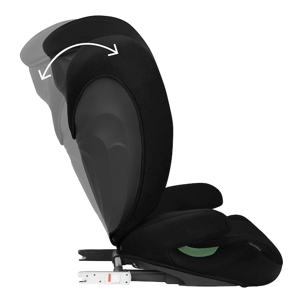 babywalz Cybex - SILVERKindersitz Solution B i-Fix volcano black zollfrei