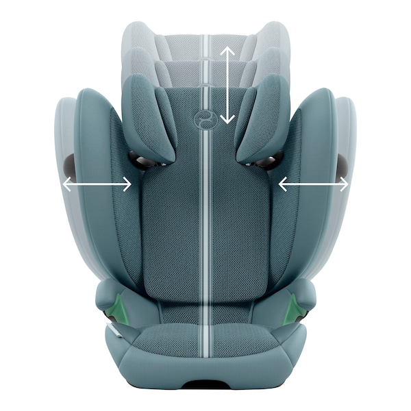 babywalz Cybex - GOLDKindersitz SOLUTION G2 I-FIX PLUS stormy blue Fabrikverkauf