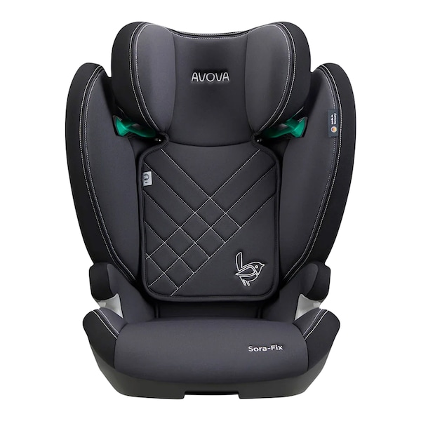 babywalz Kindersitz Sora-Fix grey / black Sonderangebot