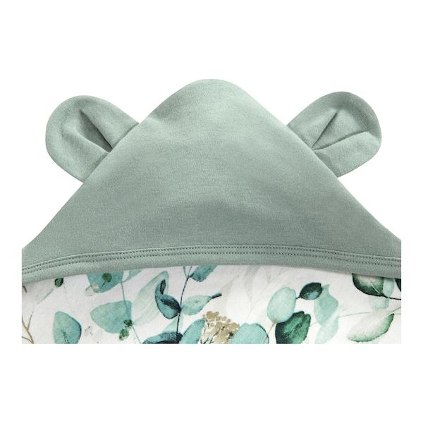 babywalz HauckEinschlagdecke Snuggle N Dream leaves mint VIP-Rabatte
