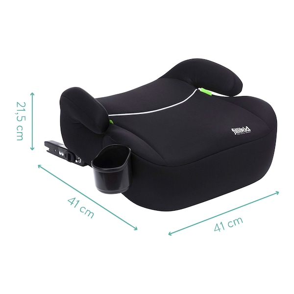 babywalz FillikidSitzerhöhung mit Isofix i-size schwarz schwarz Schlussverkauf