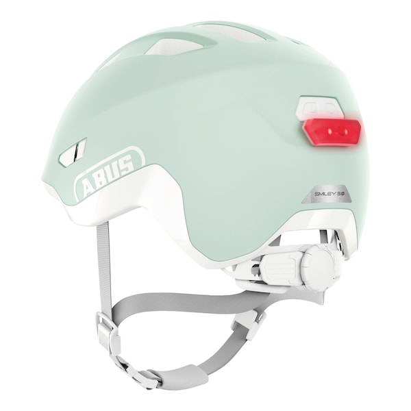 babywalz ABUSFahrradhelm Smiley 3.0 ACE LED pure mint Begrenztes Angebot