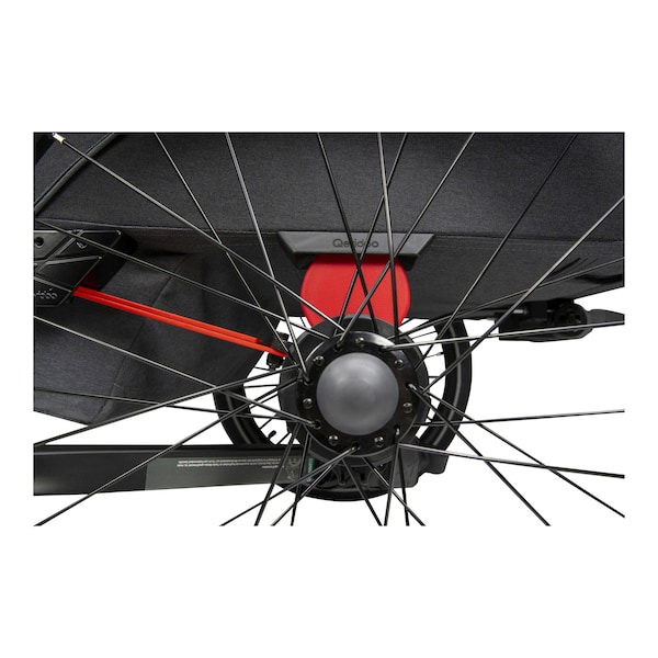 babywalz QeridooFahrradanhänger Kidgoo 2 Steel Grey Weihnachtsangebot