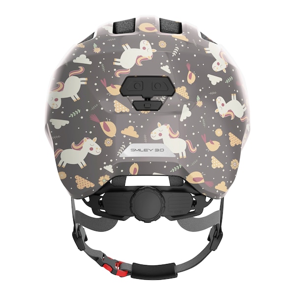 babywalz ABUSFahrradhelm Smiley 3.0 grey horse Räumungsverkauf