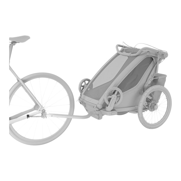 babywalz ThuleAchskupplung ezHitch Plate Tiefpreis