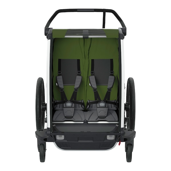 babywalz ThuleChariot Cab2 Fahrradanhänger cypress green Begrenzte Freigabe