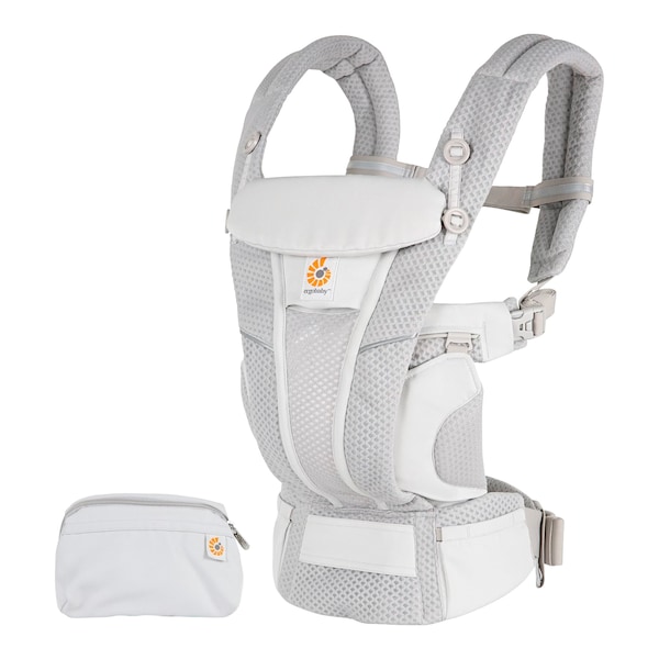 babywalz Ergobaby® - Omni BreezeBabytrage 4 Tragepositionen Pearl Grey Vierteljährliche Förderung