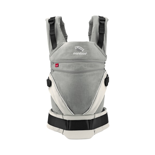 babywalz manduca® - XTBabytrage 3 Tragepositionen grey-white Riesige Rabatte