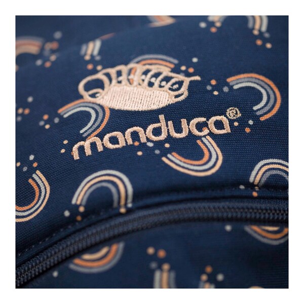 babywalz manduca® - XTBabytrage 3 Tragepositionen Limited Edition navy / print Rabatte dieses Monats